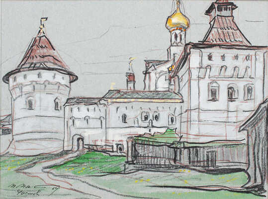 Маторин Михаил Владимирович. Ростов Великий. Башни и стены Ростовского кремля 